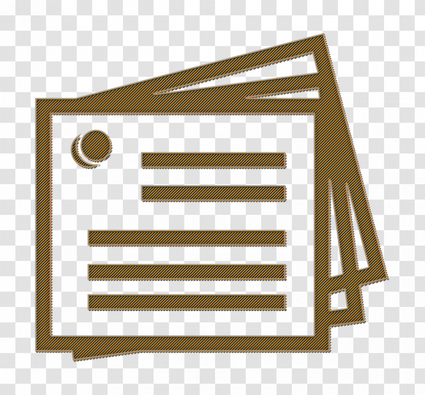 Interface Icon Study Notes Icon Academic 2 Icon Transparent PNG