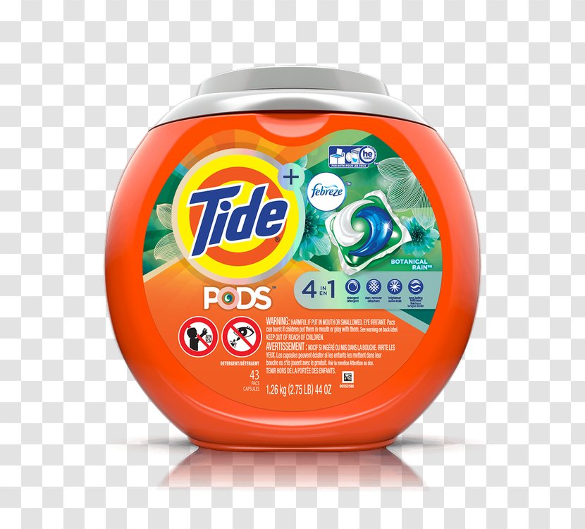 Tide PODS Plus Downy 4 In 1 HE Turbo Laundry Detergent Pacs - Pod - Brand Transparent PNG
