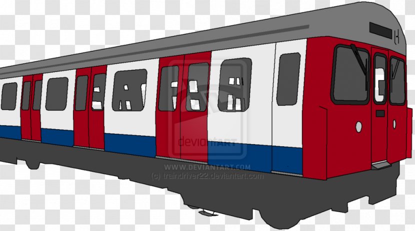 London Underground Railroad Car Train Rapid Transit Rail Transport - Passenger Transparent PNG