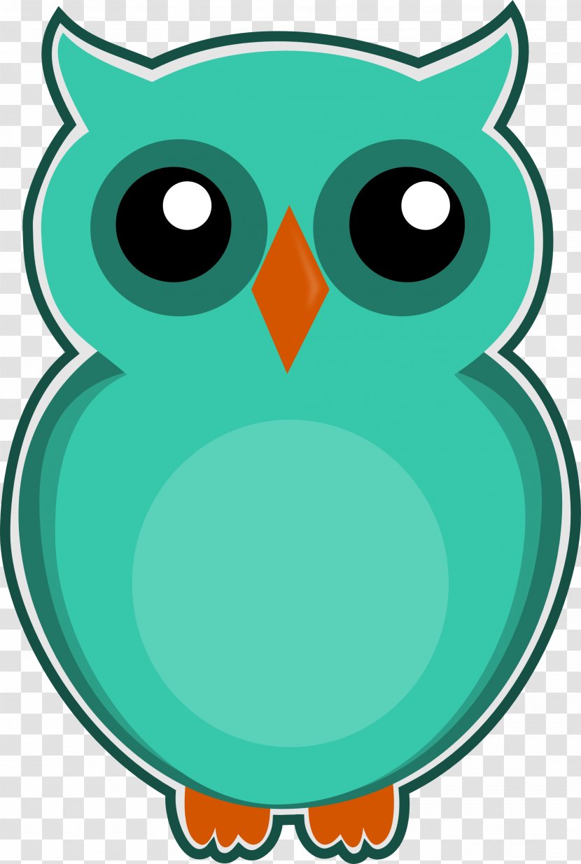 Owl Desktop Wallpaper Clip Art - Color - Kiwi Bird Transparent PNG