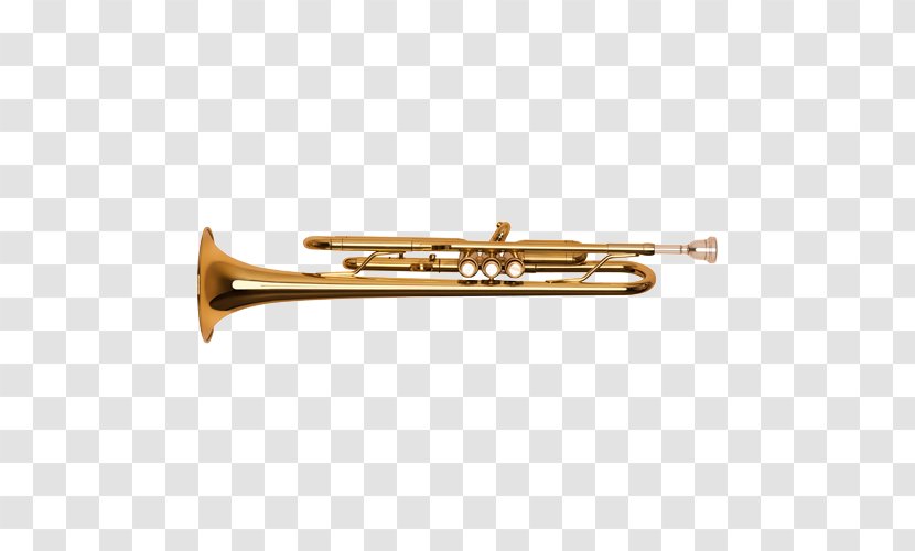 Trumpet Musical Instrument Brass Trombone - Watercolor Transparent PNG
