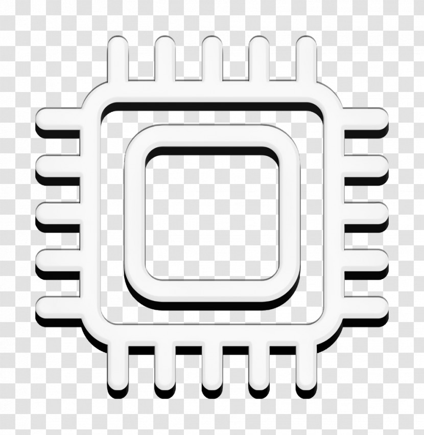 Electronics Icon Chip Icon Cpu Icon Transparent PNG