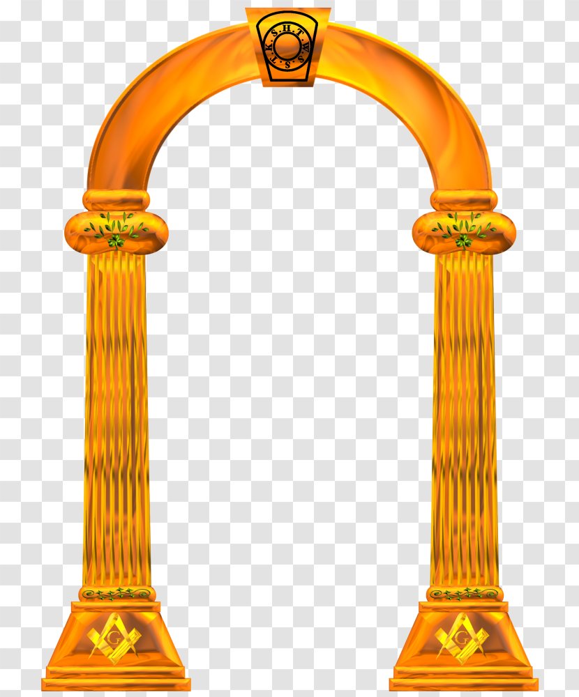 Gateway Arch Column Golden Arches Clip Art - Cliparts Transparent PNG
