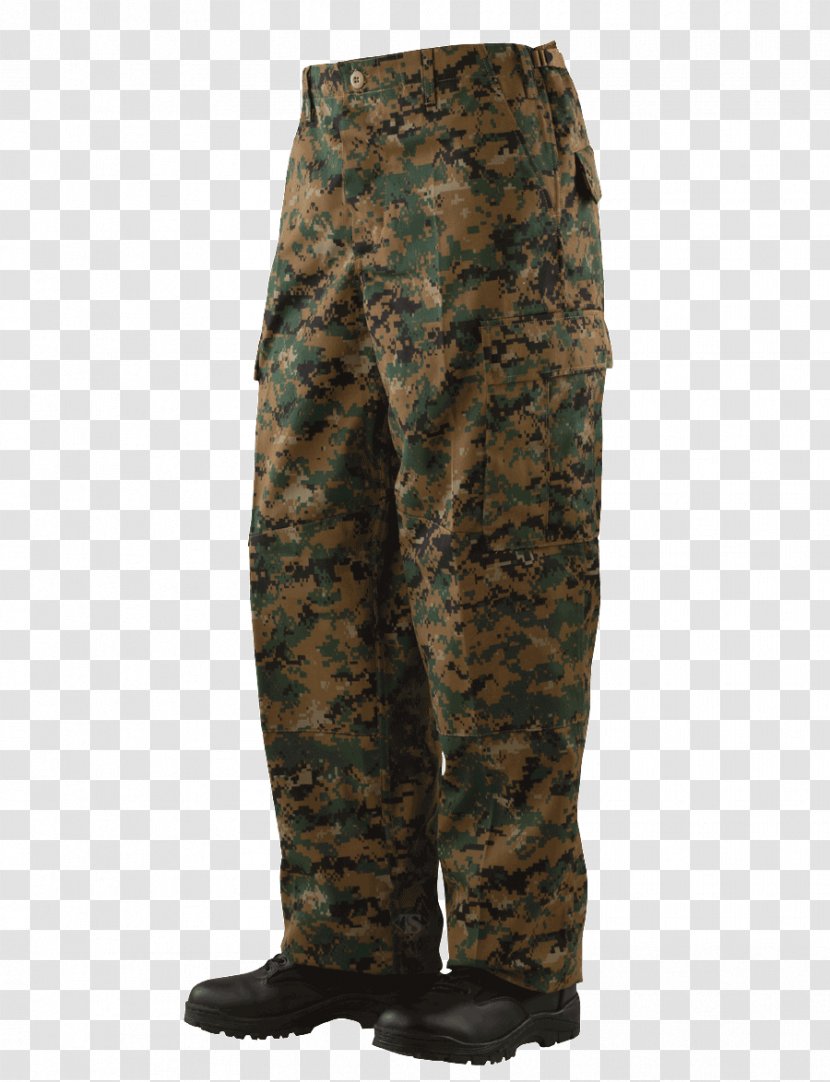 T-shirt MARPAT Battle Dress Uniform Army Combat Tactical Pants - Camouflage Transparent PNG