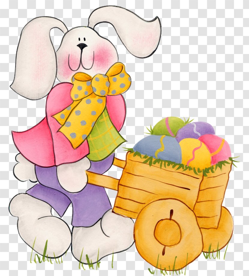 Easter Bunny Egg Rabbit Symbol - Organism Transparent PNG