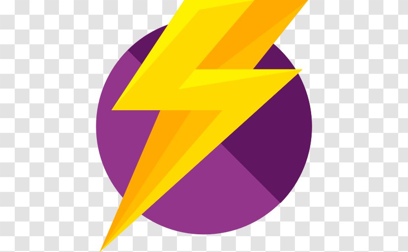 Lightning Cloud Electricity - A Yellow Transparent PNG