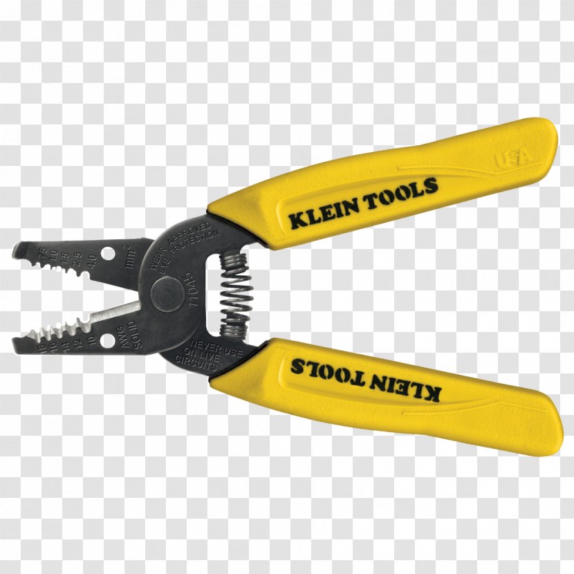 Wire Stripper Klein Tools Cutting Tool - American Gauge - Electrician Transparent PNG