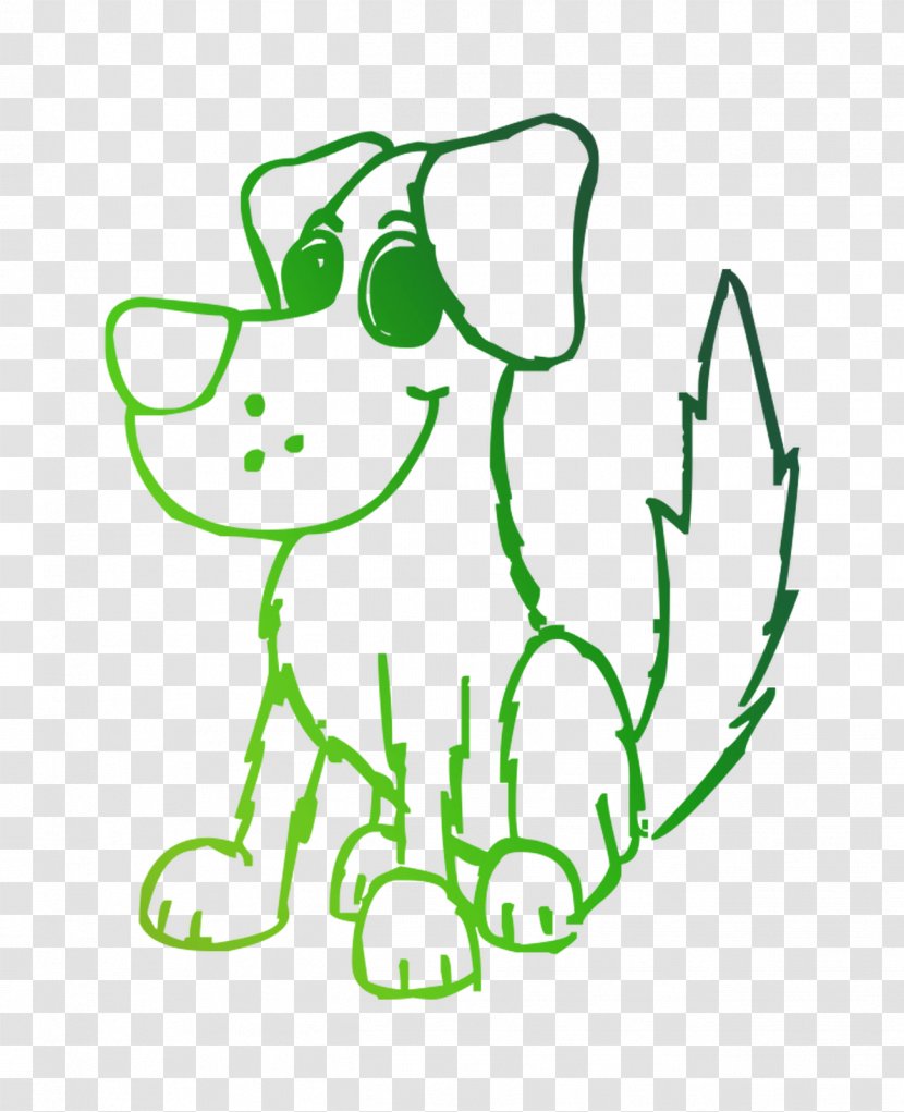 Clip Art Green Line Cartoon Character Transparent PNG