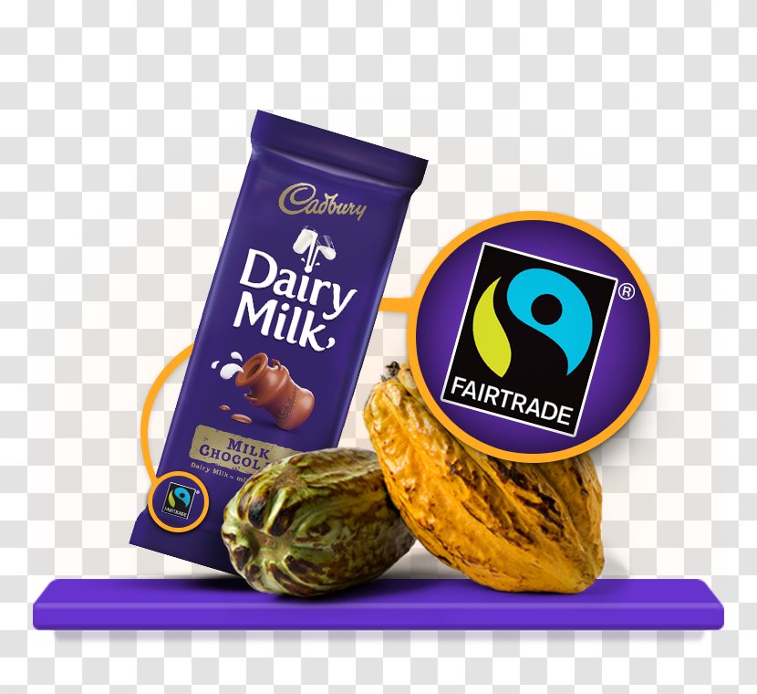 Cadbury Dairy Milk Chocolate Junk Food - Vegetarian Transparent PNG