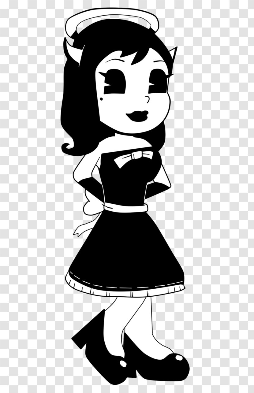Bendy And The Ink Machine Drawing TheMeatly Games Clip Art - Cartoon - Flower Transparent PNG