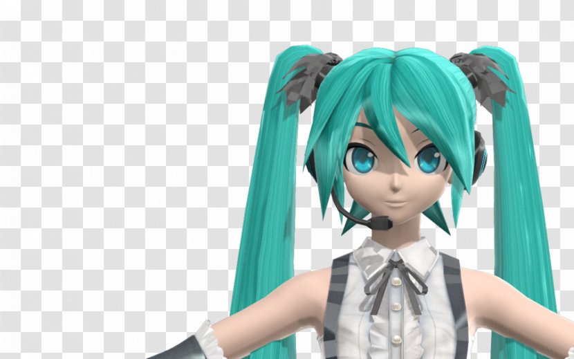 MikuMikuDance Hatsune Miku Tell Your World Vocaloid Digital Art - Frame - Dreamy Effect Transparent PNG