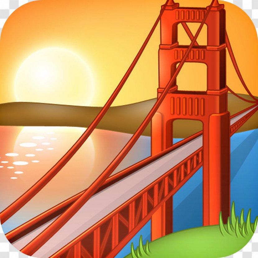 Golden Gate Bridge App Store - Ipad Transparent PNG