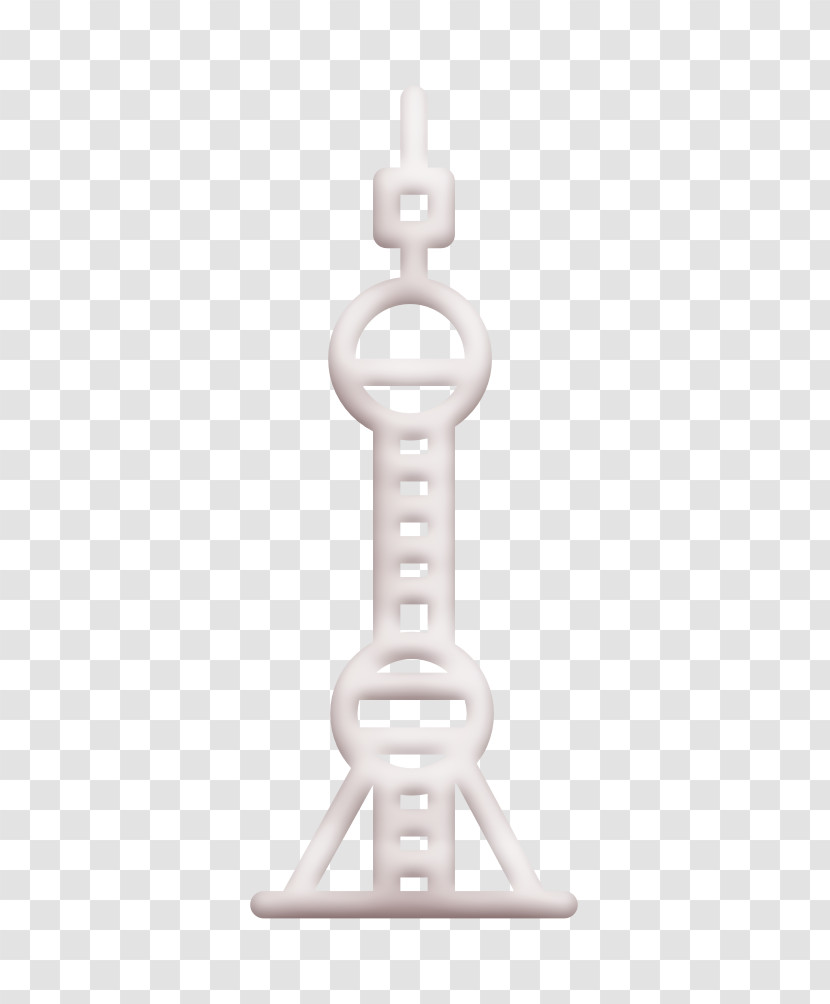 China Icon Monuments Icon Oriental Pearl Tower Icon Transparent PNG