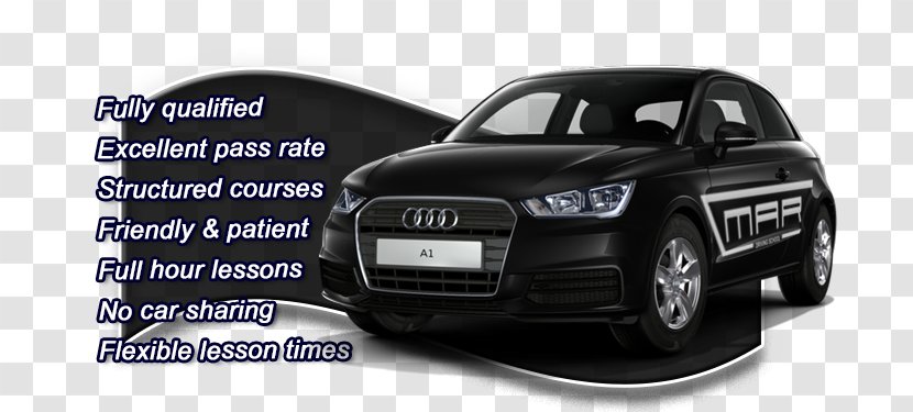 Bumper Audi A1 1.4 TDI 66kW Sport SB Q7 Car - Motor Vehicle - Driving School Transparent PNG