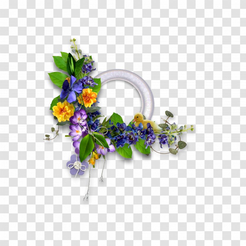 Floral Design Picture Frame Flower - Designer - Flowers Tag Transparent PNG