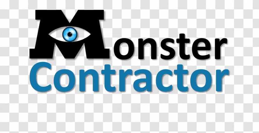 Monster Contractor Construction Logo Sacramento Custom Home - Text Transparent PNG