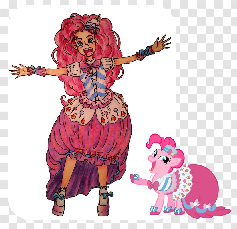 Pinkie Pie My Little Pony Cartoon - Legendary Creature Transparent PNG