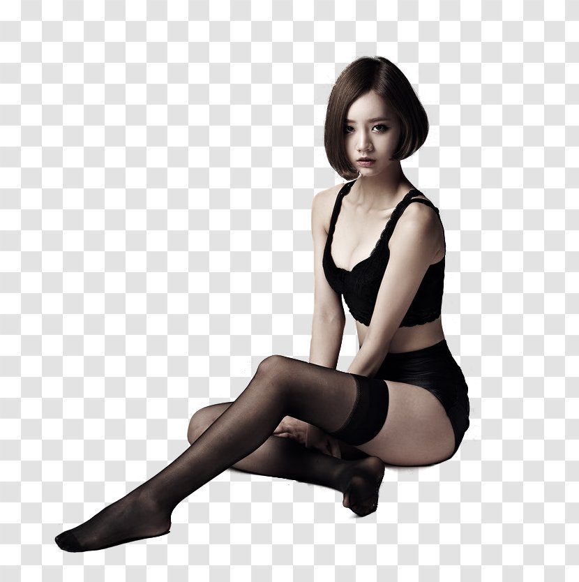 South Korea Girl's Day K-pop Something Model - Heart - Chinese Dress Transparent PNG