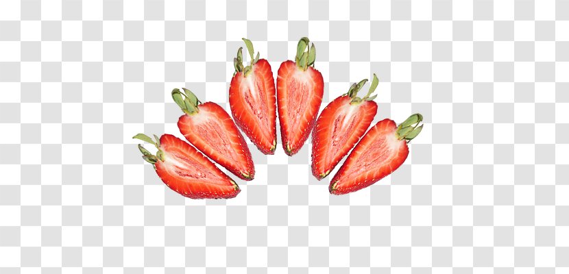 Strawberry Fruit Auglis - Local Food - Slice Transparent PNG