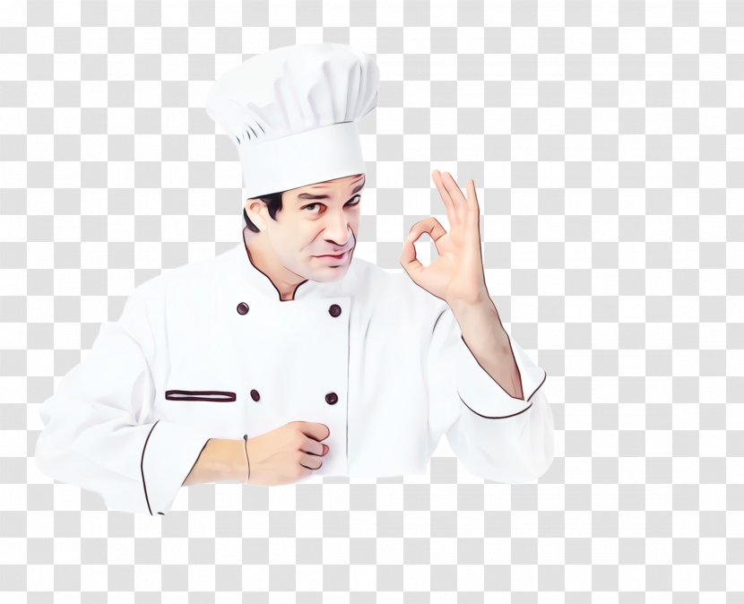 Chef's Uniform Cook Chef Chief - Thumb Cooking Transparent PNG