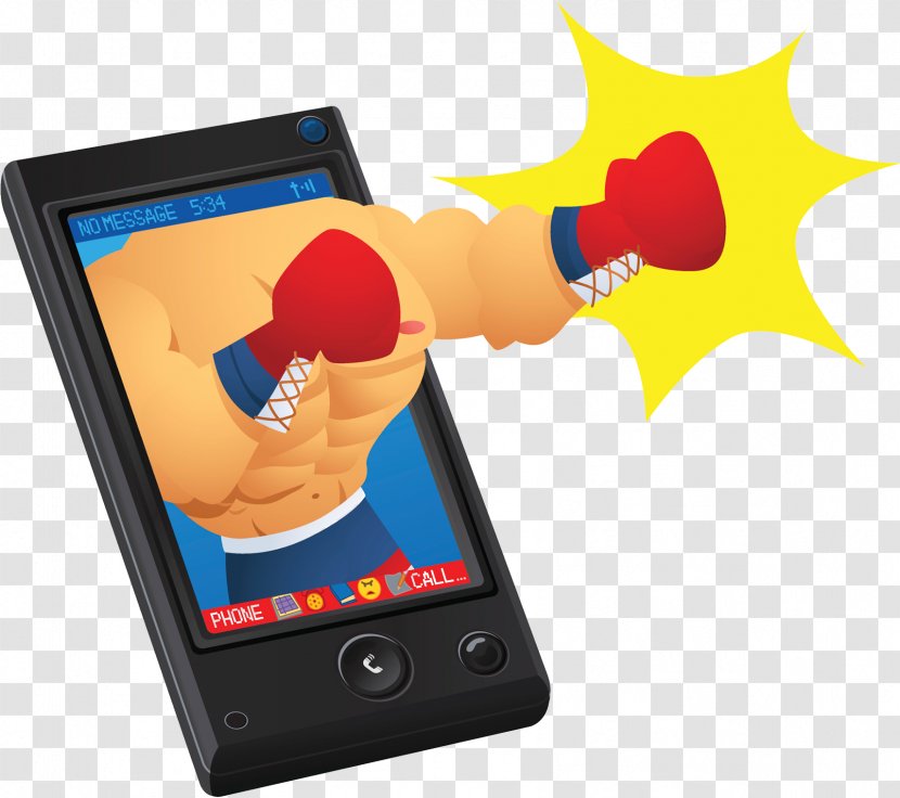 Smartphone Boxing Mobile Phone Muay Thai - Google Images Transparent PNG