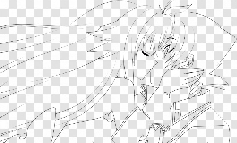 Drawing Line Art White Sketch - Heart - Issei Transparent PNG