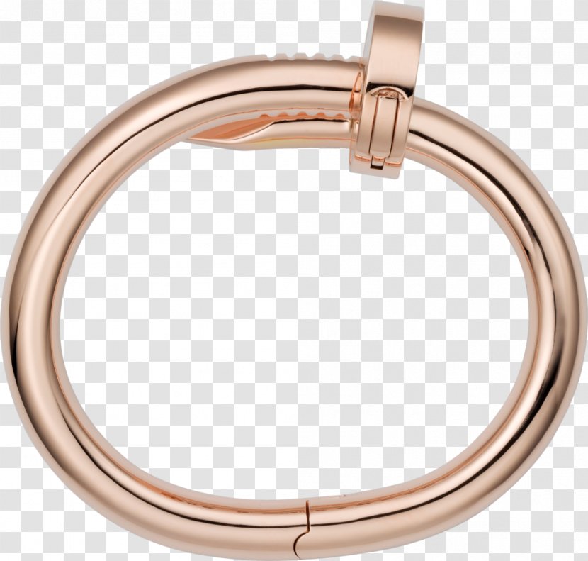 Bangle Bracelet Gold Jewellery Cartier - Metal Transparent PNG