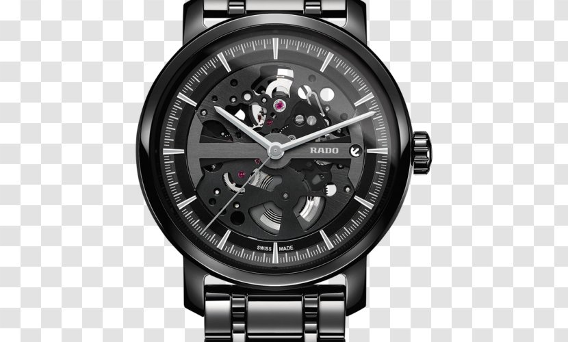 Rado Centrix Automatic Watch Diamaster R14078103 - Watchmaker - Messi 10 Cleats Limeted Edition Transparent PNG