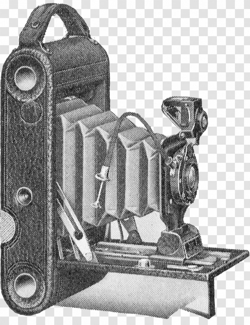 Kodak Photographic Film Camera - Black And White Transparent PNG