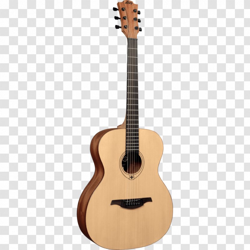 Acoustic Guitar Dreadnought Electric Cutaway - Watercolor Transparent PNG