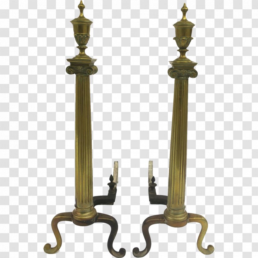 Brass Candlestick - Metal Transparent PNG