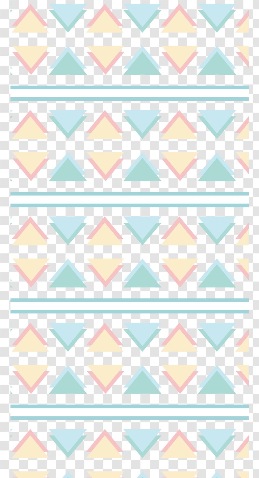 Small Fresh Triangle Shading - Textile - Search Engine Transparent PNG