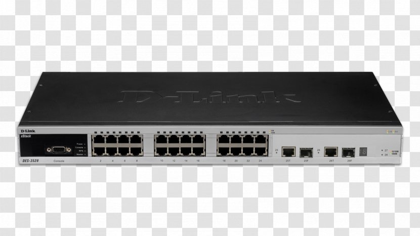 Network Switch D-Link Virtual LAN Port 100BASE-TX - Fast Ethernet Transparent PNG