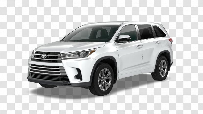 2017 Toyota Highlander Car Sport Utility Vehicle 2018 Hybrid SUV Transparent PNG