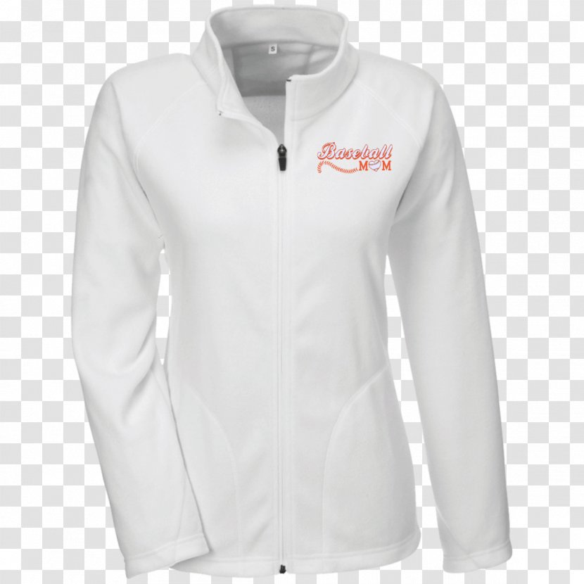 Polar Fleece T-shirt Sleeve Jacket Clothing - Zipper Transparent PNG