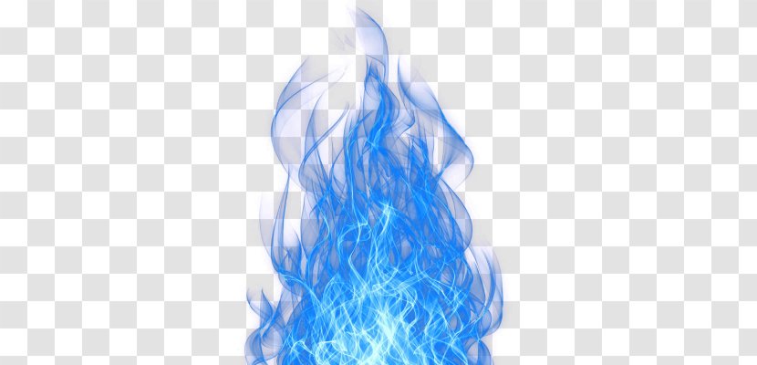 Flame Blue Fire Light - Electric Transparent PNG