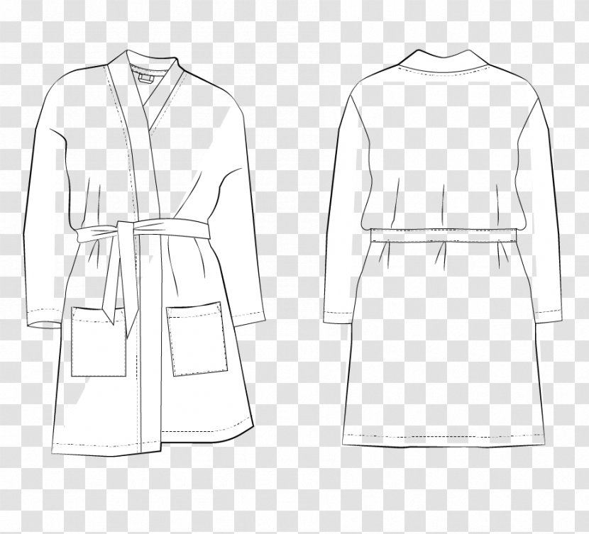 Robe Dress Pattern - Wedding Transparent PNG