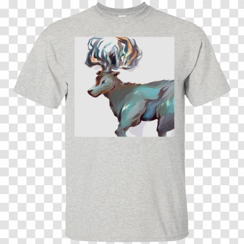 T-shirt Hoodie Sleeve Clothing - Top - Deer Watercolor Transparent PNG