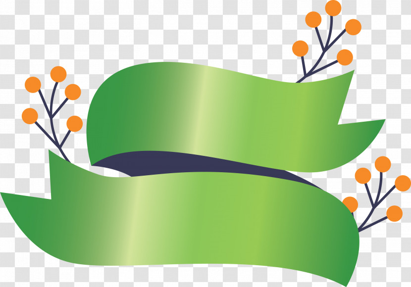 Green Leaf Plant Logo Flower Transparent PNG