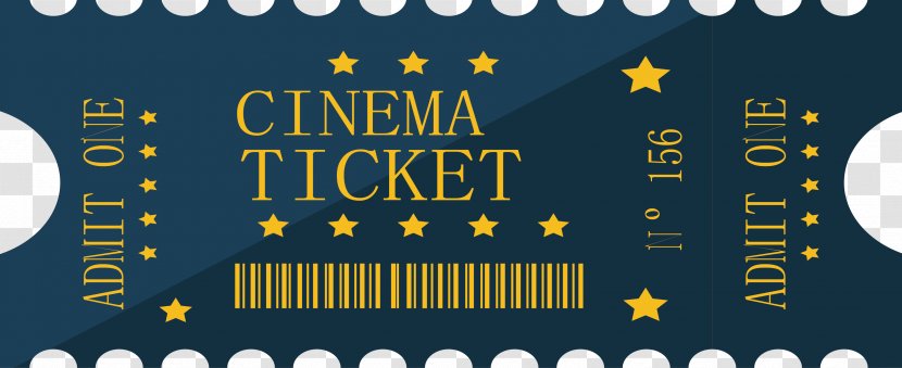 Ticket Cartoon Film Cinema - Movie Design Transparent PNG