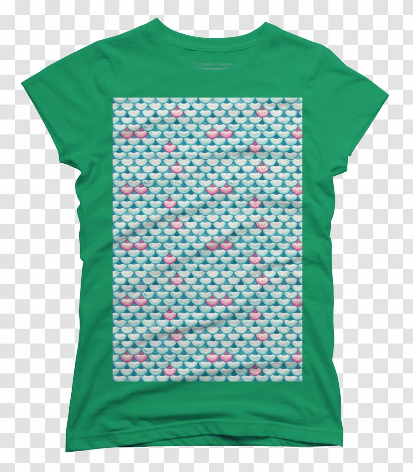 Turquoise Clothing Aqua Teal Spoonflower - T Shirt - Design Transparent PNG