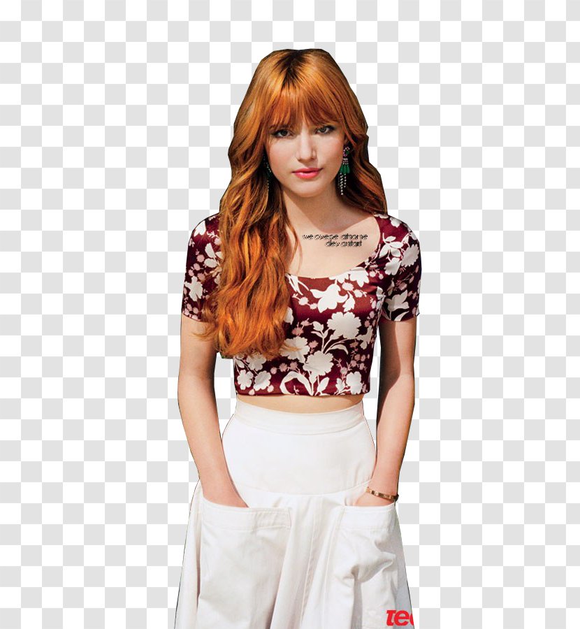 Bella Thorne Shake It Up Actor Celebrity - Silhouette Transparent PNG