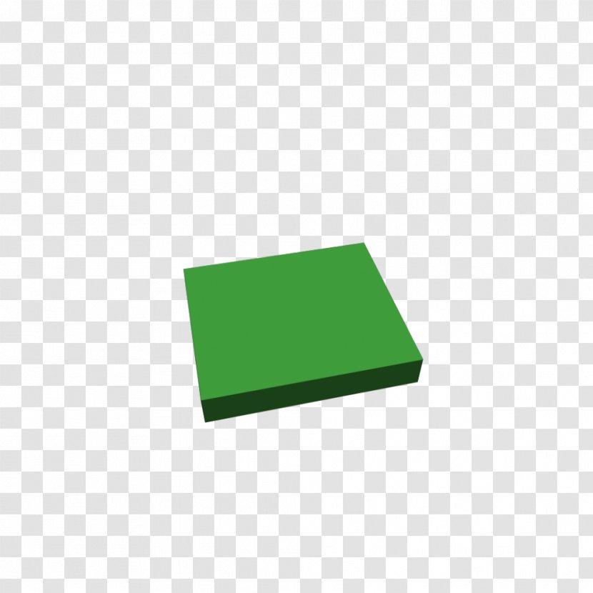 Brand Rectangle - Green - Wall Material Transparent PNG