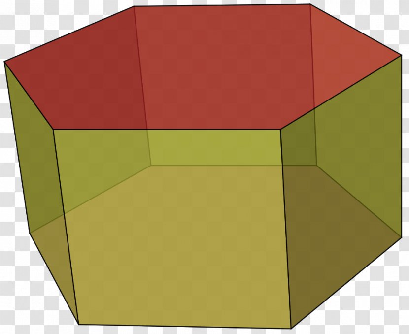 Prism Geometry Hexagon Polygon Polyhedron Transparent PNG