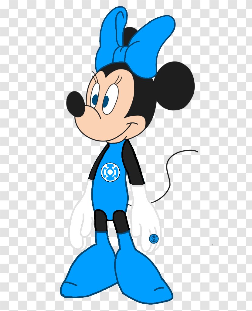 Minnie Mouse Mickey Green Lantern Corps Blue DeviantArt - Artwork Transparent PNG