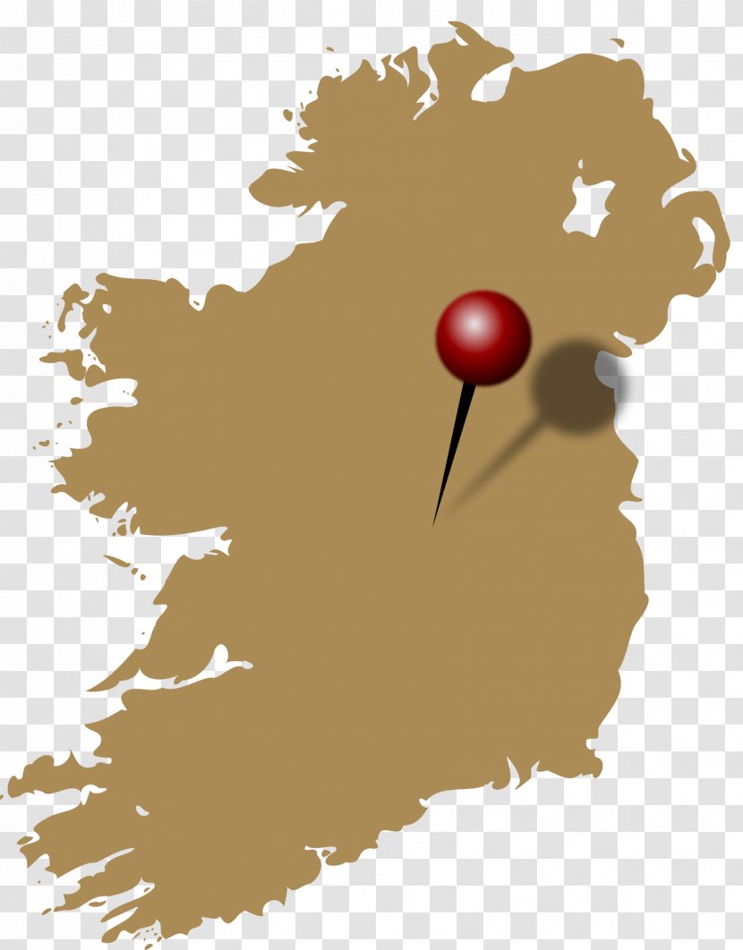 Galway United Kingdom Vector Graphics Map Illustration - Nose Transparent PNG