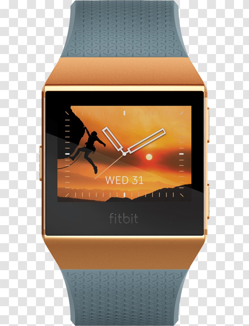 Fitbit Ionic Smartwatch Exercise Heart Rate Monitor Transparent PNG
