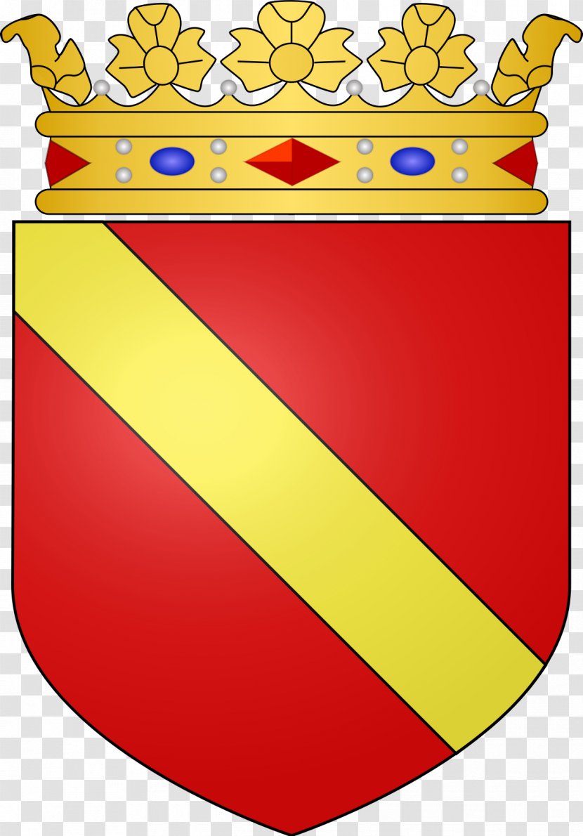 France Duke Of Noailles Gules Coat Arms Bend - Rectangle Transparent PNG