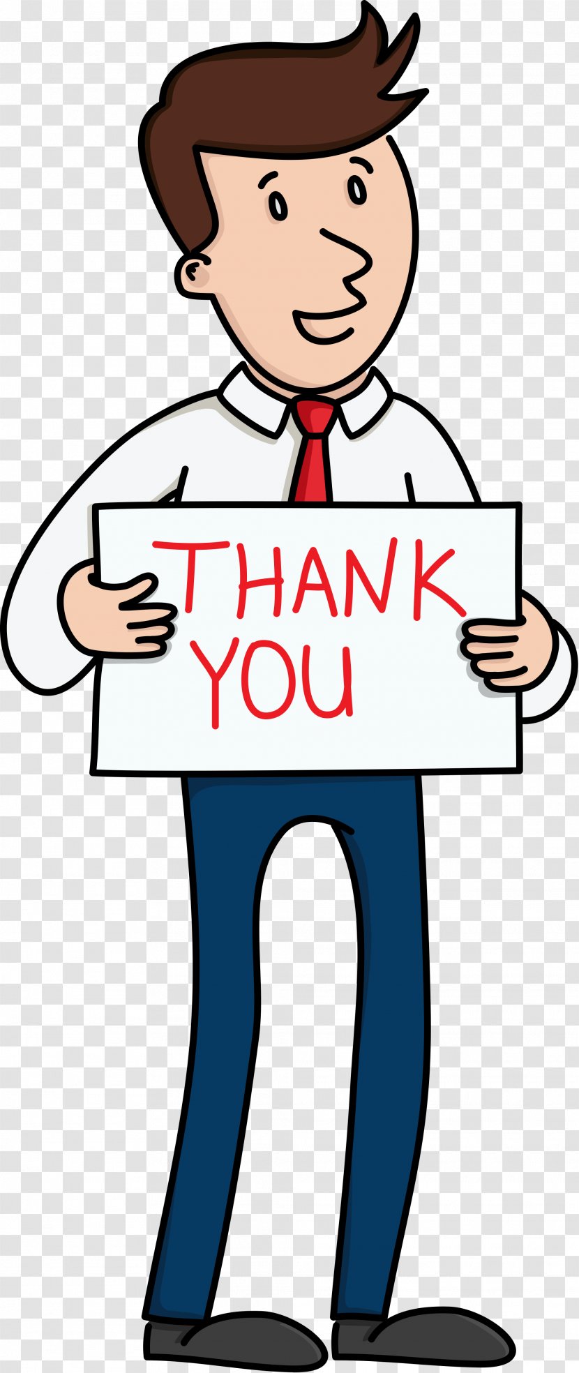 Vector Graphics Illustration Image Cartoon - Animation - Thank You Transparent PNG