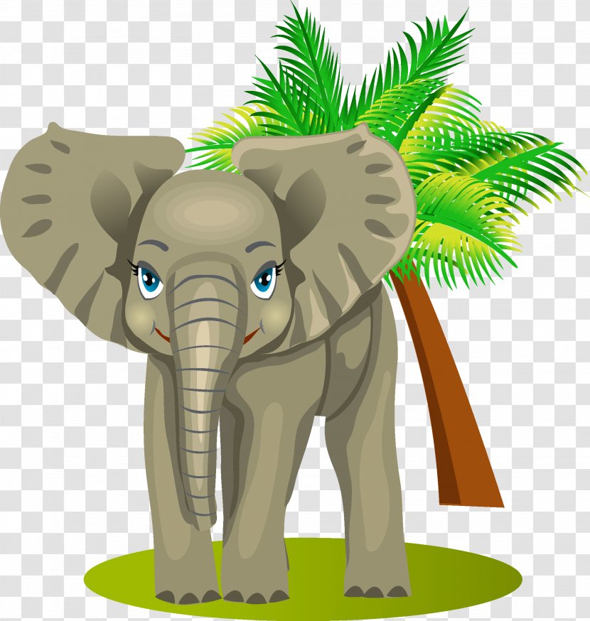 Funny Cars Game For Kids Animals: Learning Spanish Drawing Software - Video - Elephant Transparent PNG